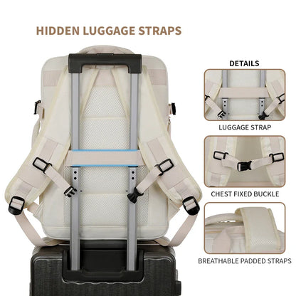 New Model of Airplane-Specific Backpacks, Carry-On Luggage Backpacks, Airplane Travel Laptop Backpacks, Student Backpacks, Unisex Backpacks, Short-Distance Business Trips
