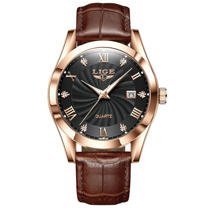 Women Watch Fashion Leather Military Sport Waterproof Watches For Women Top Brand Luxury Women's Bracelet Watch Reloj Mujer