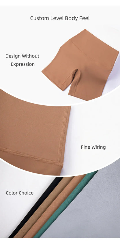 2024 New Yoga Shorts Sets Shockproof Vest High Waist Shorts Breathable Women's Tight Fitting Sports Yoga Sexy Crop Top Gym Set