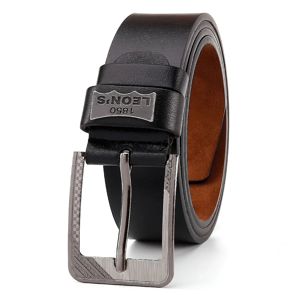 Buckle  Leather Casual Jeans Belt Men High Quality Retro Luxury Male Strap Cintos 3 Colors 2023 NEW