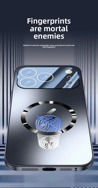 Magnetic Frosted iPhone 17 Pro Max 17pro Case with Heat Dissipation Full Protection for iPhone 17  Air Camera