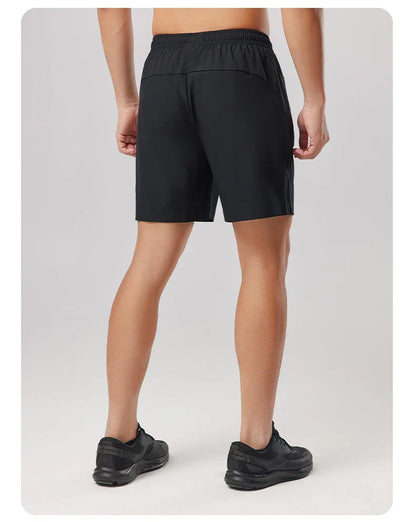 Men's Ice Silk Shorts Outdoor Breathable Sports Shorts Football Running Quick-drying Pants Training Shorts
