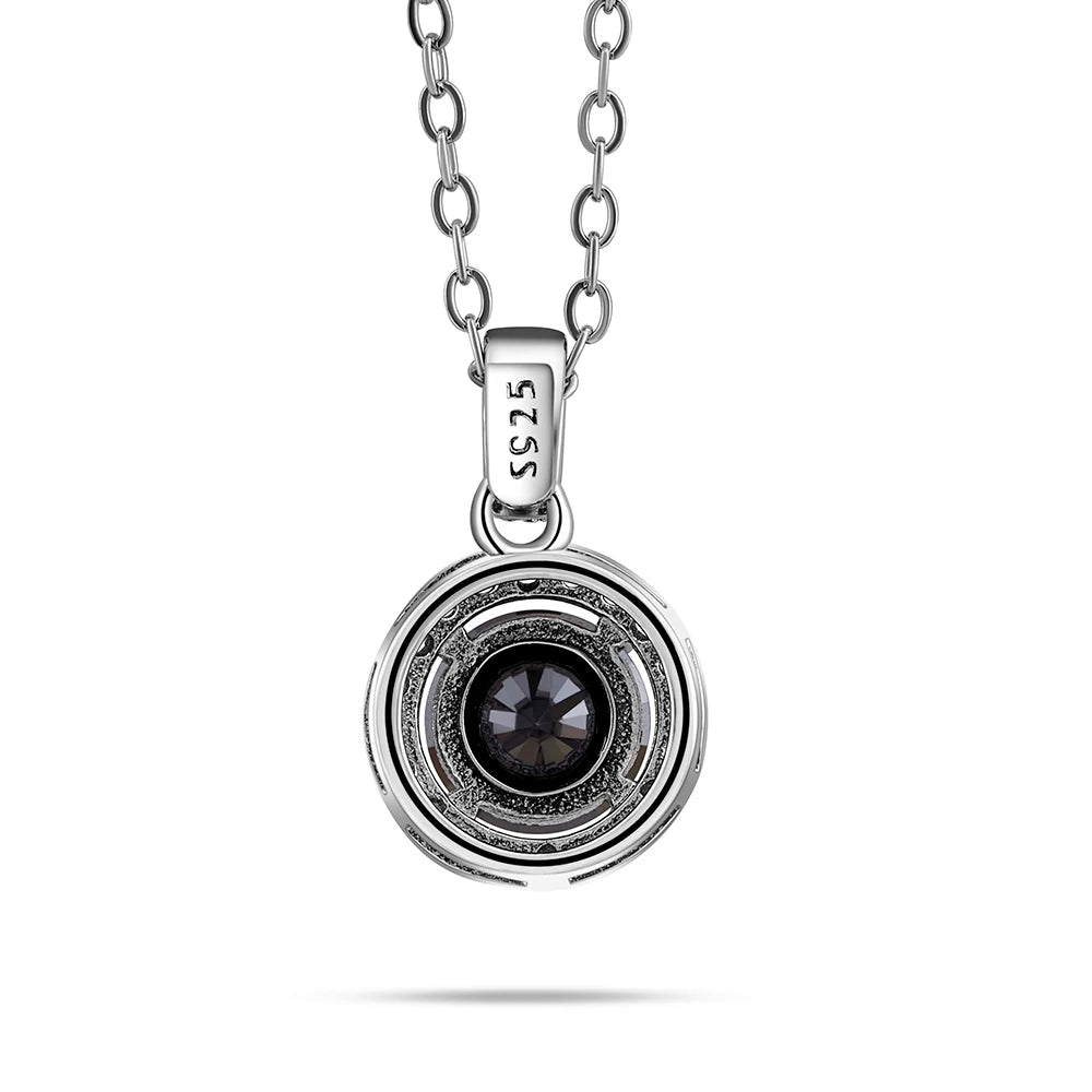 2ct total Moissanite Jewelry Set Sterling Silver 925 Necklace Earrings Fine Jewerly Wedding Set Pass Dismond Tester