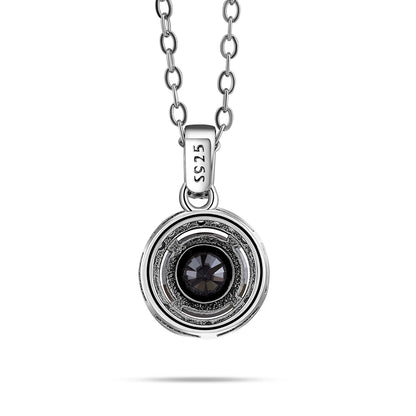 2ct total Moissanite Jewelry Set Sterling Silver 925 Necklace Earrings Fine Jewerly Wedding Set Pass Dismond Tester