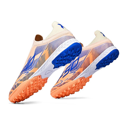 Breathable men's soccer shoes TF with broken nails, outdoor sports shoes, wear-resistant and non slip, suitable for all seasons