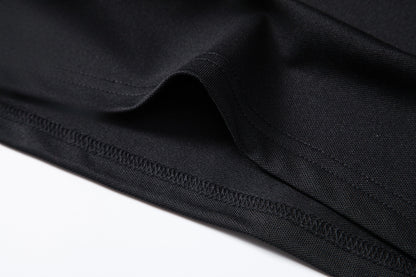 2026 New Men's Polo Collar T-shirt Short Sleeved Casual Sweat Absorbing Breathable T-shirt Men's Top