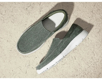 Mocassins Para Homens Sapatos Outono Novo Masculino Sapatos de Lona Clássicos Sapatos de Lazer Confortáveis Tênis Respiráveis Para Homens Mocassins