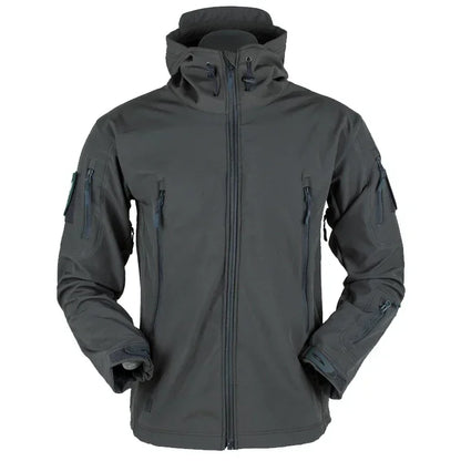 Military Waterproof Jacket Men's jacket Outdoor Soft Fleece Women's Windproof Breathable Thermal Hooded Suit Jackets