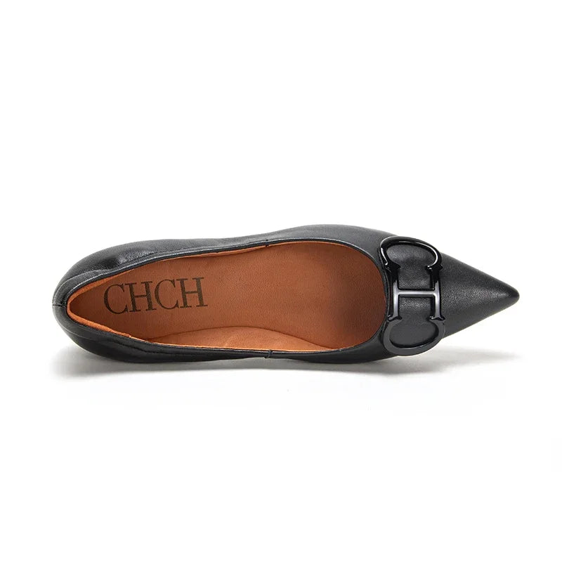 Women's Flats Simple Solid Coloured Classic Fashionable Style Pointed Toe Suitable for Business Office Comfortable For Girls