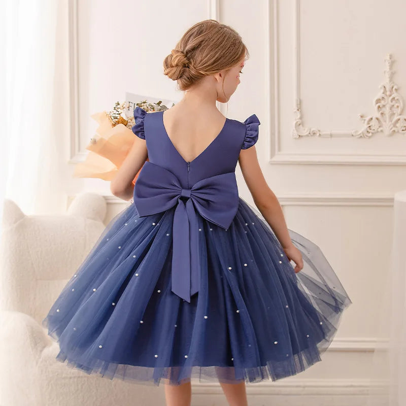 2026 Girls Princess Tutu Dress Flower Girl Gown Piano Performance Host Outfit Party Dress prom dresses girls dresses