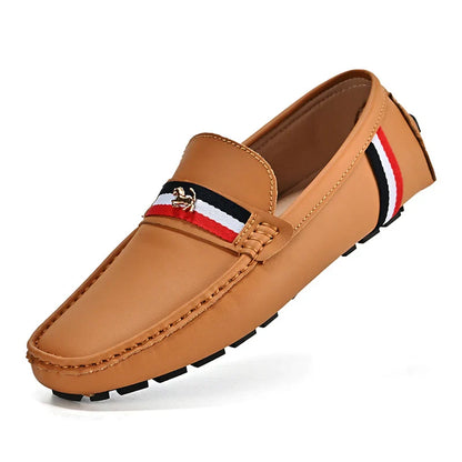 Loafers Men Driving Shoes Casual Shoes Comfortable Classic PU Leather Loafers Business Shoes Slip on Walking Men Loafers Shoes