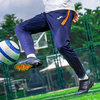 Men's Sports Football Shoes Fg/Ag Long Nail Adult Artificial Grassland Durable Training Specific Shoes High-Tops Non Slip Shoes