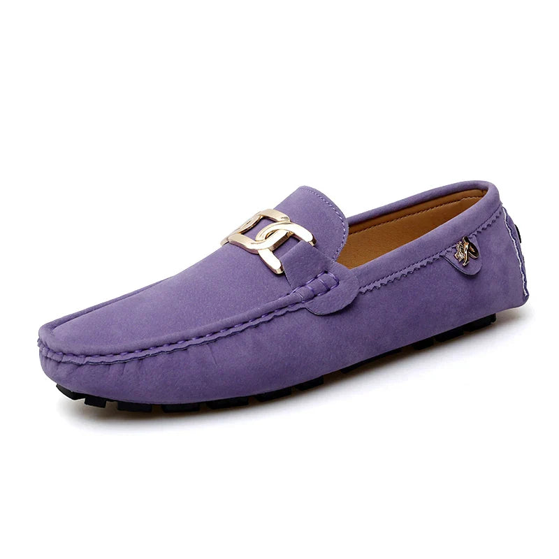 Sapatos Masculinos 2025 Novos Feitos à Mão Gorro Sola Macia Slip-On Casual Sapatos Preguiçosos Respiráveis ​​Trbottomy Mais Fáceis de Combinar Tamanho Grande
