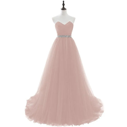 Vestidos de Noite de Tule Azul Royal com Renda, Cristais e Lantejoulas para Festa Formal de Noiva, Sexy, sem Mangas, Vestido de Baile, Branco, Borgonha