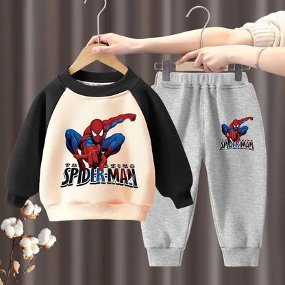 Children's Clothing Sets Boys Cartoon Sweatshirt and Sweatpant 2pcs Kids Tracksuits Boys Pullover Set