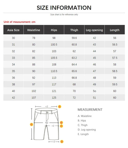 6 Colors Casual Shorts Men Summer New Fashion Business Straight Elastic Thin Short Pants High Quality Male Clothes Khaki Beige