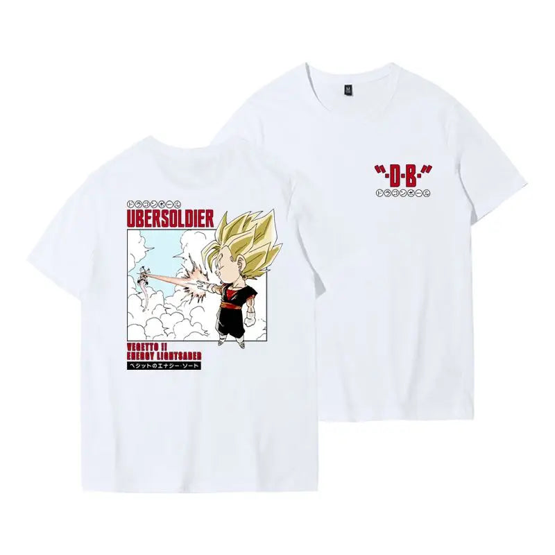 Tide Brand Joint T-shirt Wukong Frisa Animation Peripheral Clothes Ins Men's America Short-sleeved T-shirt
