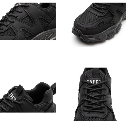 Work Sneakers Steel Toe Shoes Men Safety Shoes Puncture-Proof Work Shoes Boots Fashion Indestructible Footwear Security