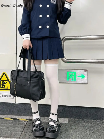 Briefcase high Students Bag Schoolbags Shoulder Bags14-16inch Laptop Bag's Messenger Bags Office HandbagPU Leather tote bag
