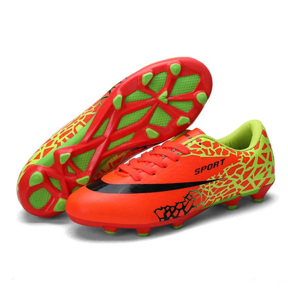 Stylish And Comfortable Adult Training Match Sports Football Shoes Outdoor Indoor Grass Sports Shoes For Youth Students 35-47#