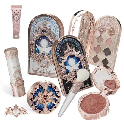 Little Angel Collection Makeup Gift Box Eyeshadow Blush Cream Matte Lipstick Full Kit All