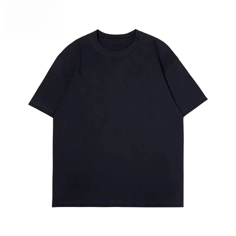 Animation Lianprint T-Shirt Summer New Men's Clothing Street Hip Hop Loose Casual Versatile Short Sleeve Top