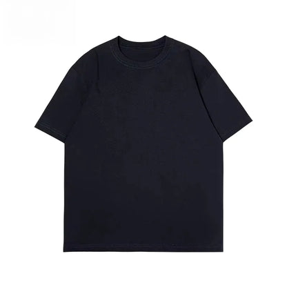 Animation Lianprint T-Shirt Summer New Men's Clothing Street Hip Hop Loose Casual Versatile Short Sleeve Top