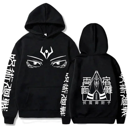 hoodies for man 3D Anime Satoru Gojo Printing Hooded Men Women Hoodies Prevalent Harajuku Manga Unisex Sweatshirt Men's clothing