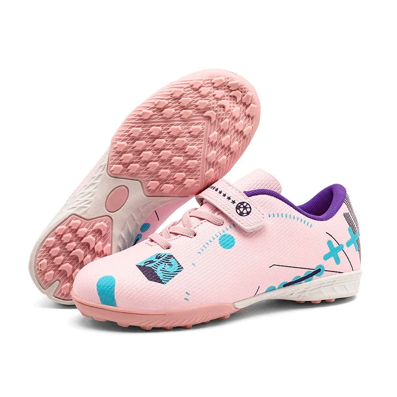 Soccer Shoes for Children Professional Original Kids Football Boots Society Kid Sneakers Indoor Football Trainers Youth Sports