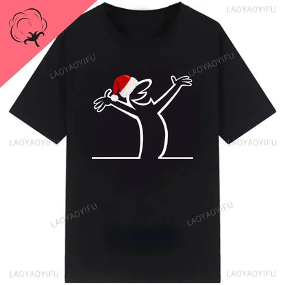 La Linea The Line Osvaldo Cavandoli TV Men Women Style Streetwear Tee Fashion Cotton T Shirt Round Neck Casual Summer Camiseta
