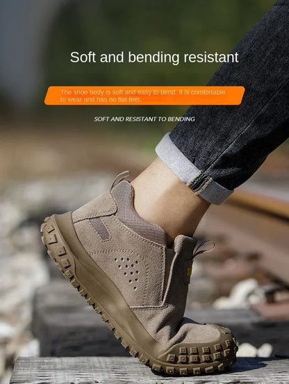 Insulation Men Work Boots Puncture-Proof Safety Shoes Steel Toe Welder Protective Shoes Indestructible Shoes Work Shoes Sneakers