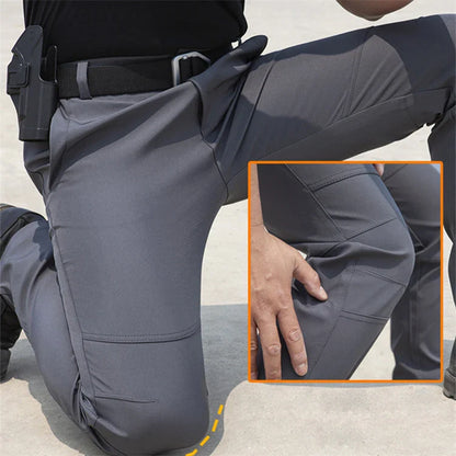 New Autumn Tactical Men Pants Casual Cargo Trousers  Work Pants Waterproof Wear-Resistant Outdoor Hiking Running Trousers Male