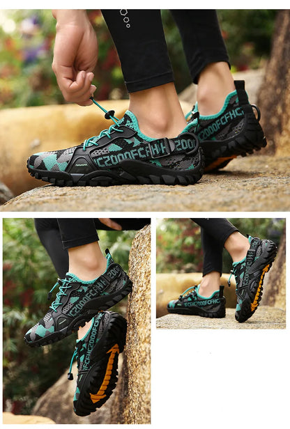 Summer Hiking Shoes Unisex Wading Shoes Mens Water Hiking Boots Women Aqua Shoe Mountain Climbing Quick-Dry