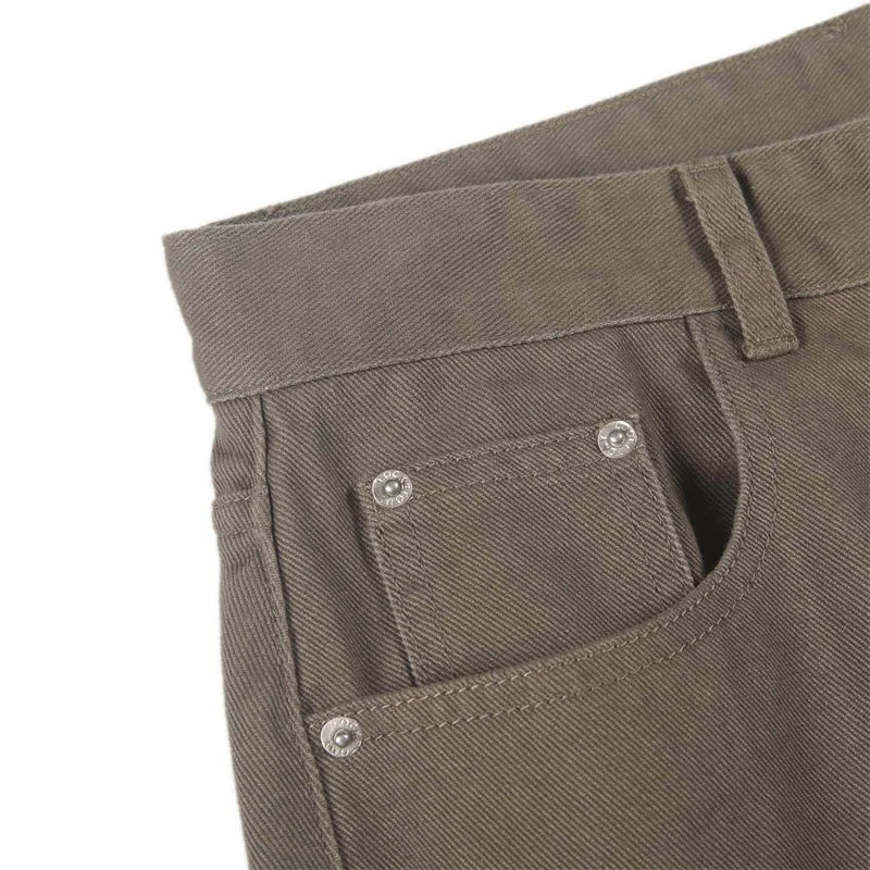 Men Baggy Wide Leg Jeans 100%Cotton Spring Casual Denim Pants Loose Straight Comfort Breathable Fashion Streetwear Male Trousers