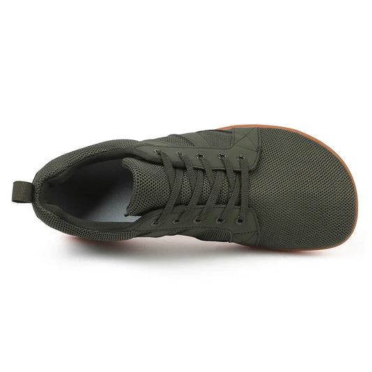 Sapatos com bico largo Masculino Moda Simples Casual Esportivo Sapatos Descalços Tênis de corrida feminino Tênis de caminhada