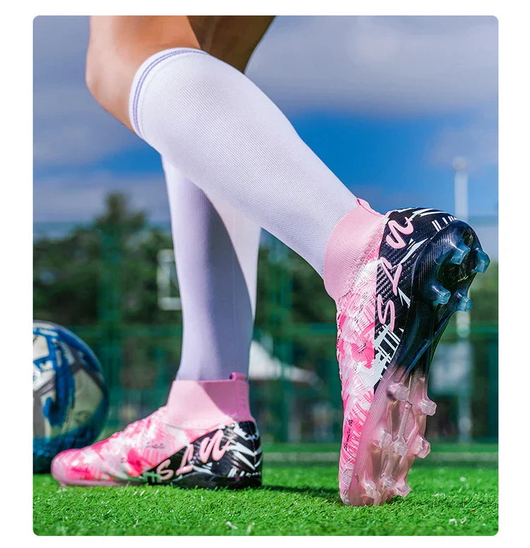 Professional Football Boots Men Soccer Shoes Society Football Cleats FG Lightweight Training Soccer Sneakers Outdoor Sports Shoe