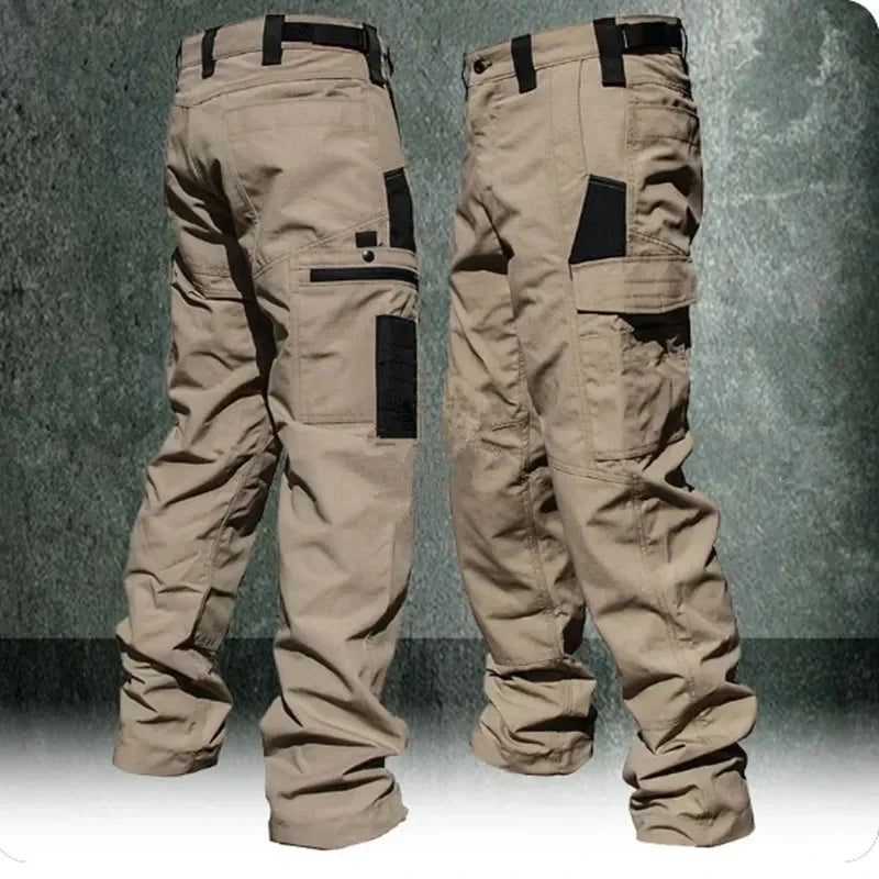 New Tactical Pants Quick Dry Multi-Pocket Cargo Pants Mens Casual Trousers Wear-Resistant Work Trainning Hiking Pant Loose