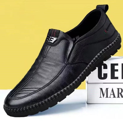 Fashion Men Business Shoes Mens Leather Loafers Luxury Brand Breathable Men Casual Shoes Slip on Male Boat Shoes Moccasins