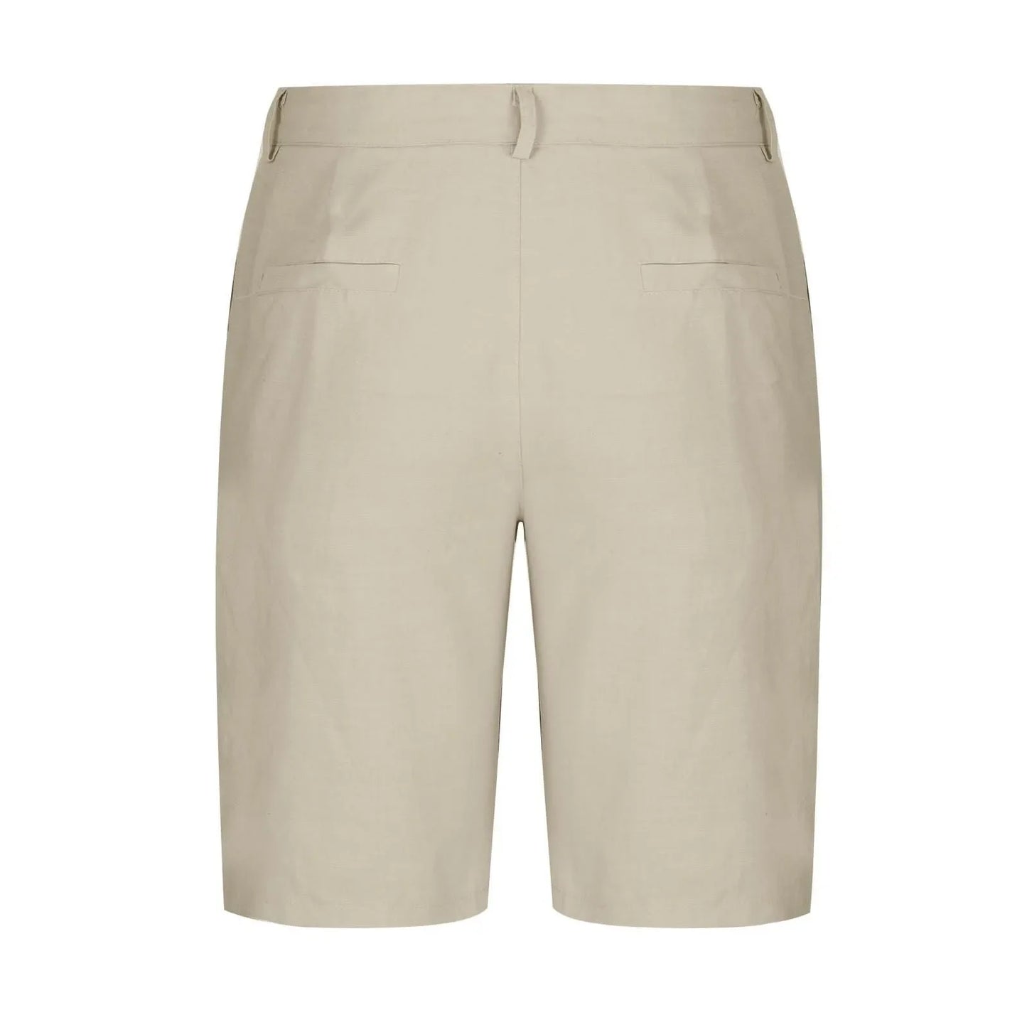 2025 Summer Cotton Linen Shorts for Men Solid Casual Button Pocket Beach Shorts Men's Comfortable Simple Vacation Leiture Pants