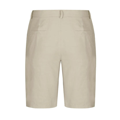 2025 Summer Cotton Linen Shorts for Men Solid Casual Button Pocket Beach Shorts Men's Comfortable Simple Vacation Leiture Pants