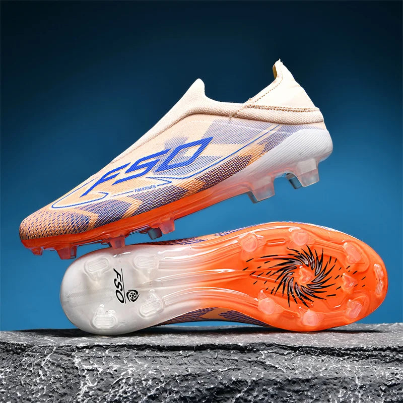 Mens Outdoor Soccer Shoes Professional Football Shoes TF/FG Football Field Boots Comfortable Non-Slip Training Sneakers 35-45