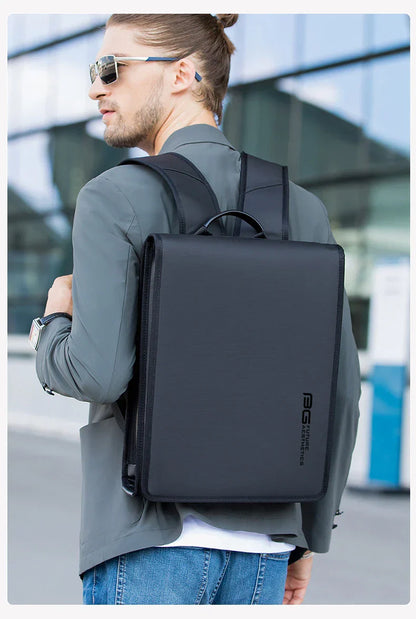 New Design Men Backpack Waterproof Fits for 14.1 inch Laptop Bag Teenager Travel Bag School Bag City Business Backpack Man