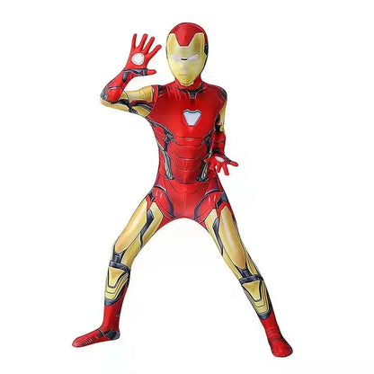 2026 High Quality Superhero Spidermans Costume Bodysuit For Kids Adult Spandex Zentai Halloween Party Cosplay Jumpsuit