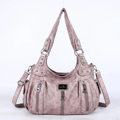 Winter Fashion Shoulder Bag for Women Soft PU Crossbody Handbg Large Capacity Messenger Bag Hobos Big Purse