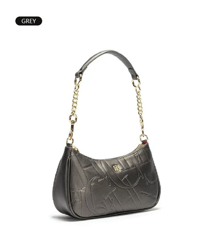 Simple Shoulder Crossbody Bag Women's Handbag Fashion Partition Durable Luxury Brand Fashion Large Capacity Bent Moon Bag