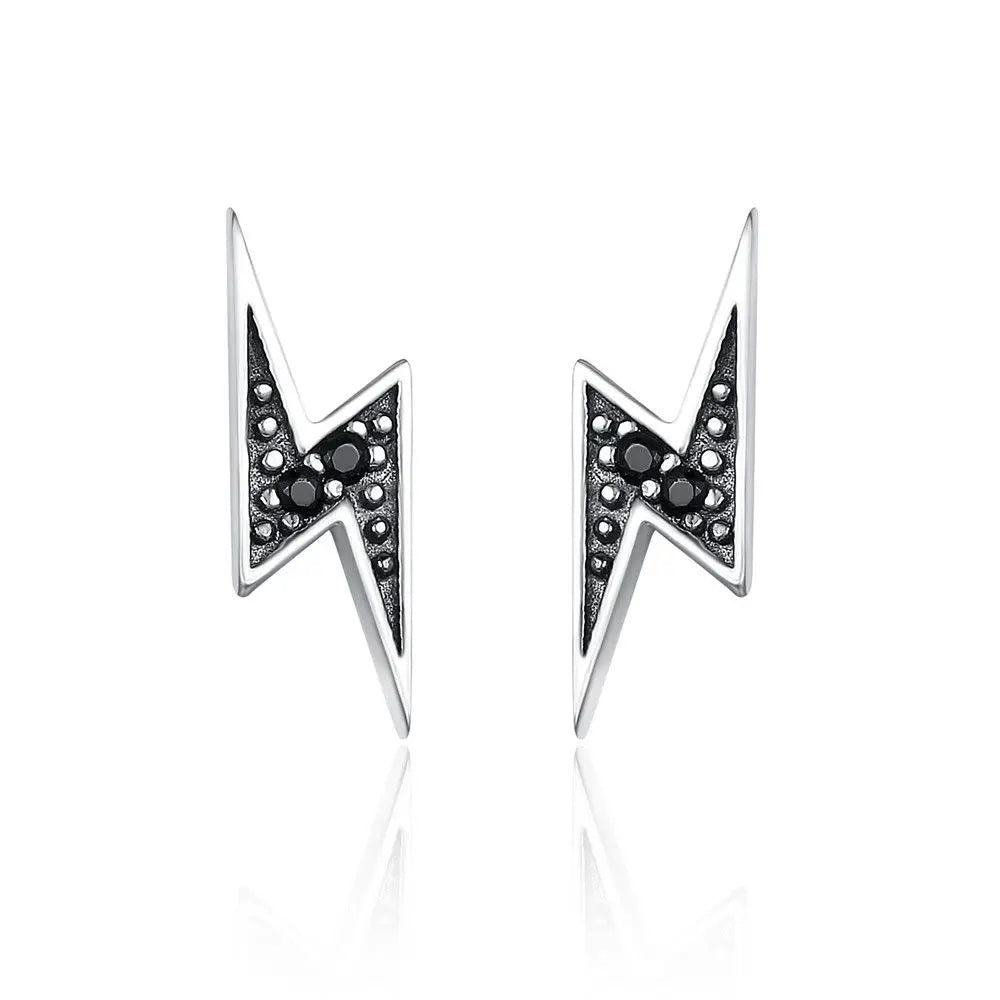 925 Sterling Silver European Simple CZ Ear Buckles Heart Hoop Earrings for Women Wedding Gift Minimalism Jewelry E737