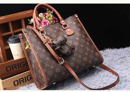 Light luxury brand women's bag 2025 new fashionable and versatile single shoulder crossbody high-end handbag with large capacity
