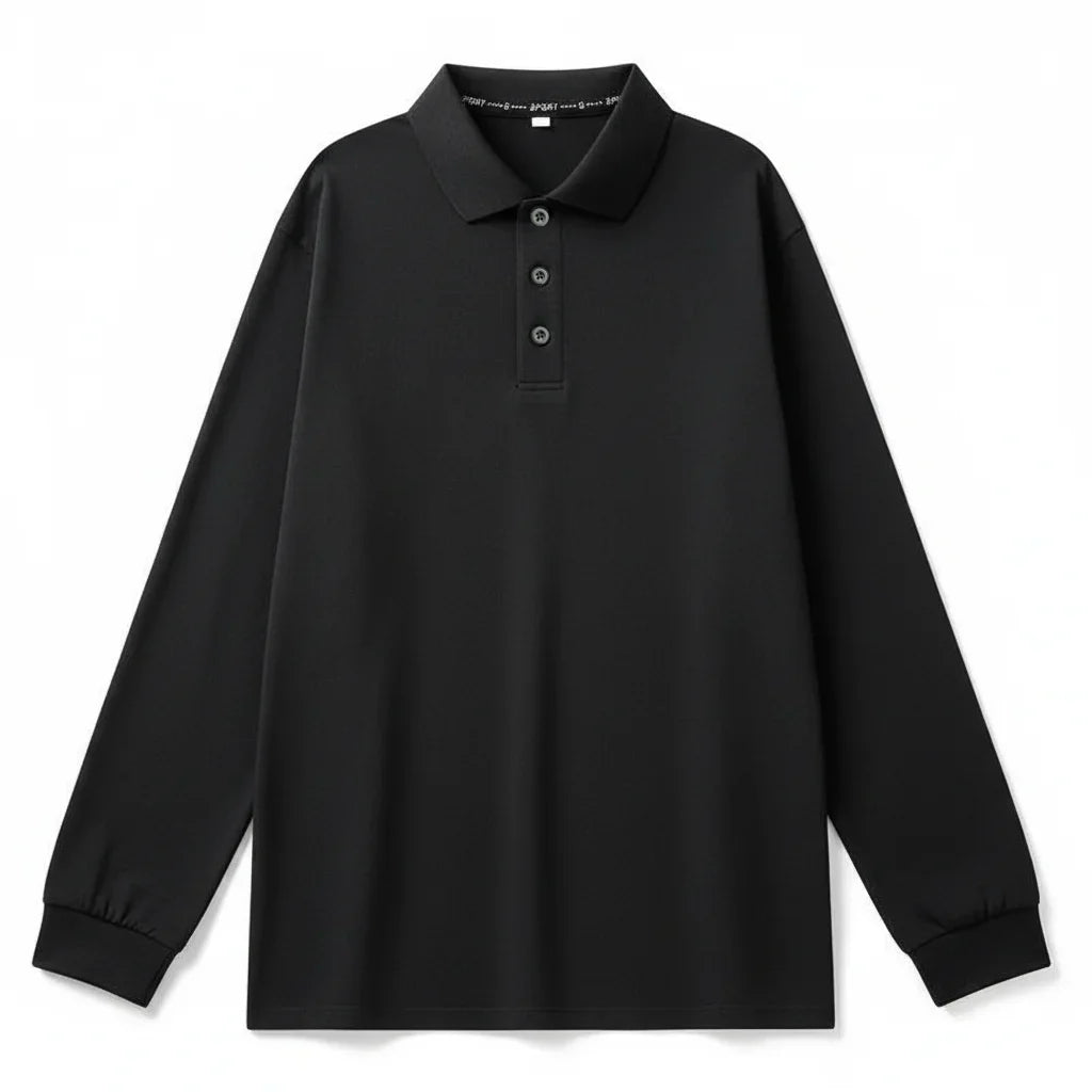 Plus Size Men Polo Shirts Autumn Winter Long Sleeve Polos 1XL-7XL 110-175kg Loose Oversized Tops Big Size Men Clothing 남자 폴로 셔츠