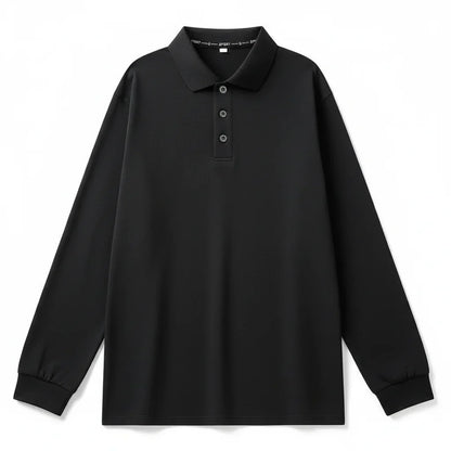 Plus Size Men Polo Shirts Autumn Winter Long Sleeve Polos 1XL-7XL 110-175kg Loose Oversized Tops Big Size Men Clothing 남자 폴로 셔츠