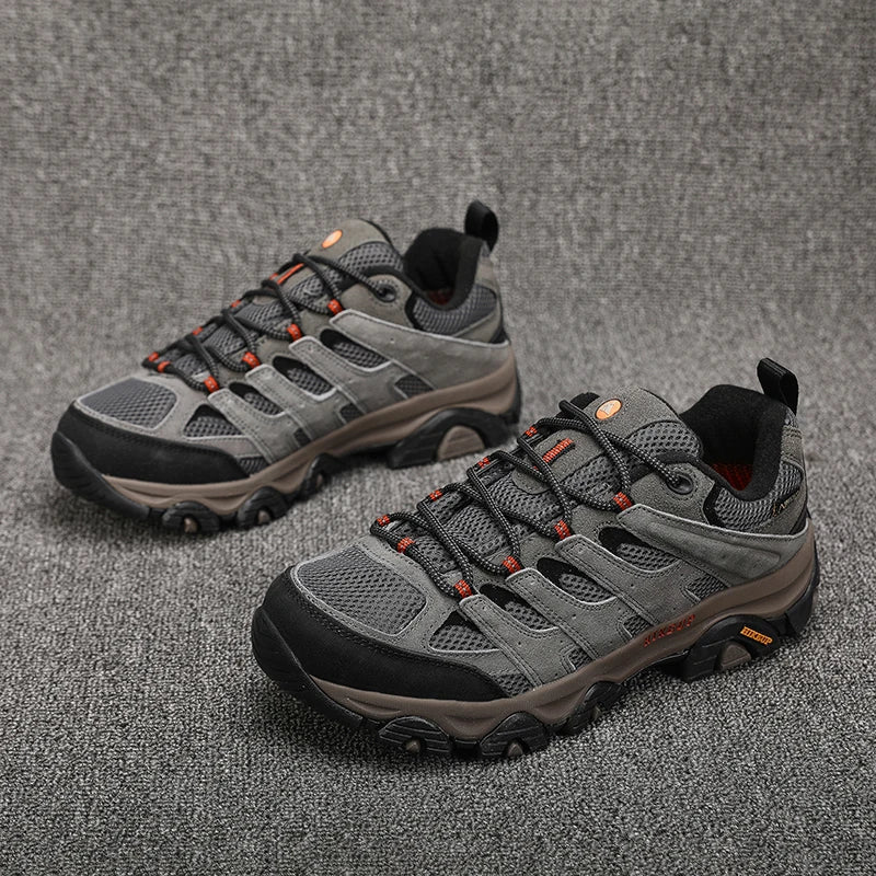 Men Hiking Shoes Designer Climbing Trekking Sneakers for Men Leather Outdoor Sports Work Man Shoes Run Shoes
